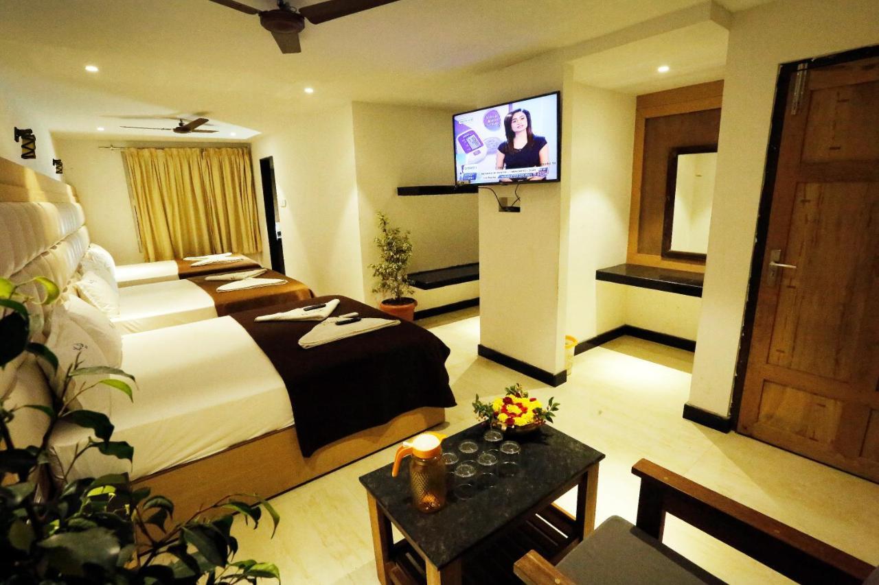 New Cape Hotel Kanyakumari Bagian luar foto
