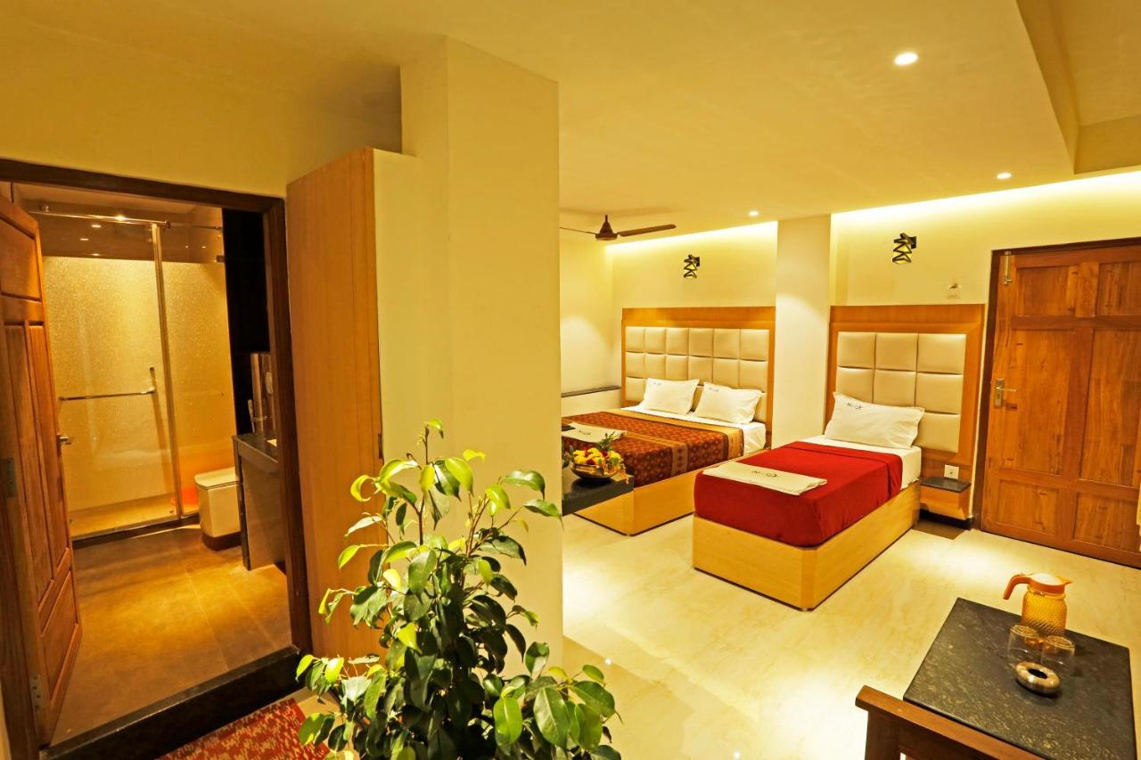 New Cape Hotel Kanyakumari Bagian luar foto