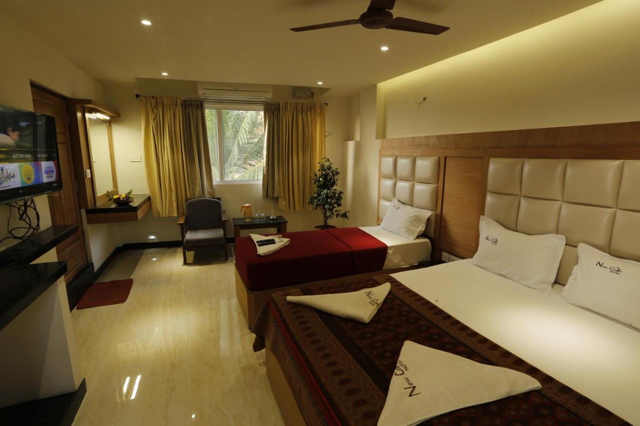 New Cape Hotel Kanyakumari Bagian luar foto