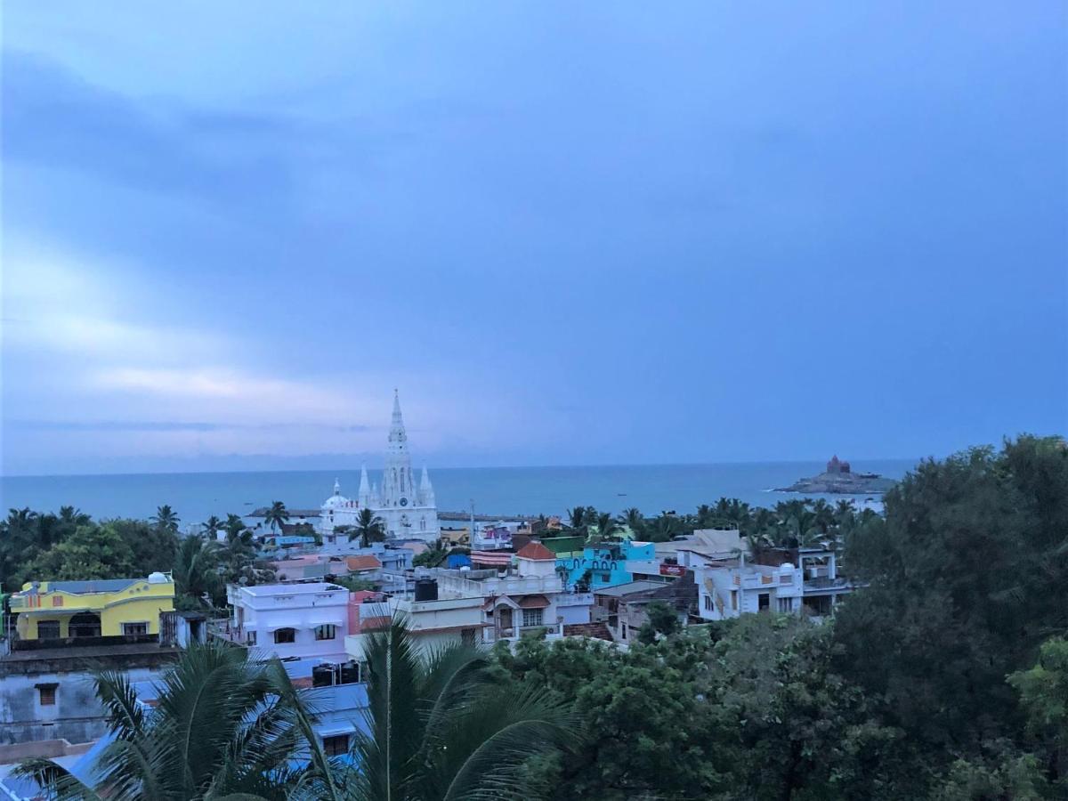 New Cape Hotel Kanyakumari Bagian luar foto